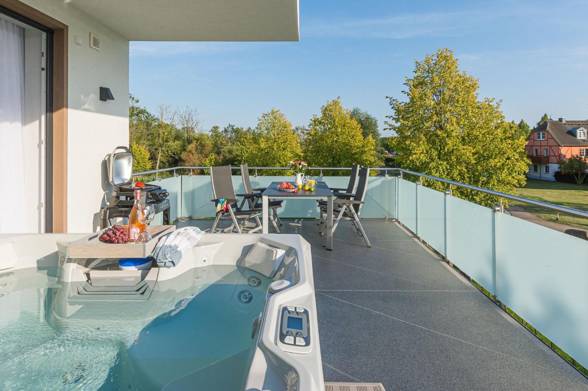 Luxus_Spa_Og_Fewo Quartier 4 _We 4_ 高恩莱宾 外观 照片